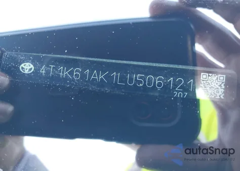 2020 Toyota Camry Xse from USA, damaged, VIN 4T1K61AK1LU506121